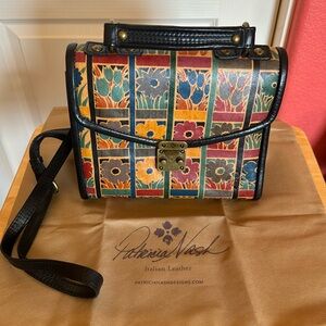 Leather Patricia Nash over shoulder bag